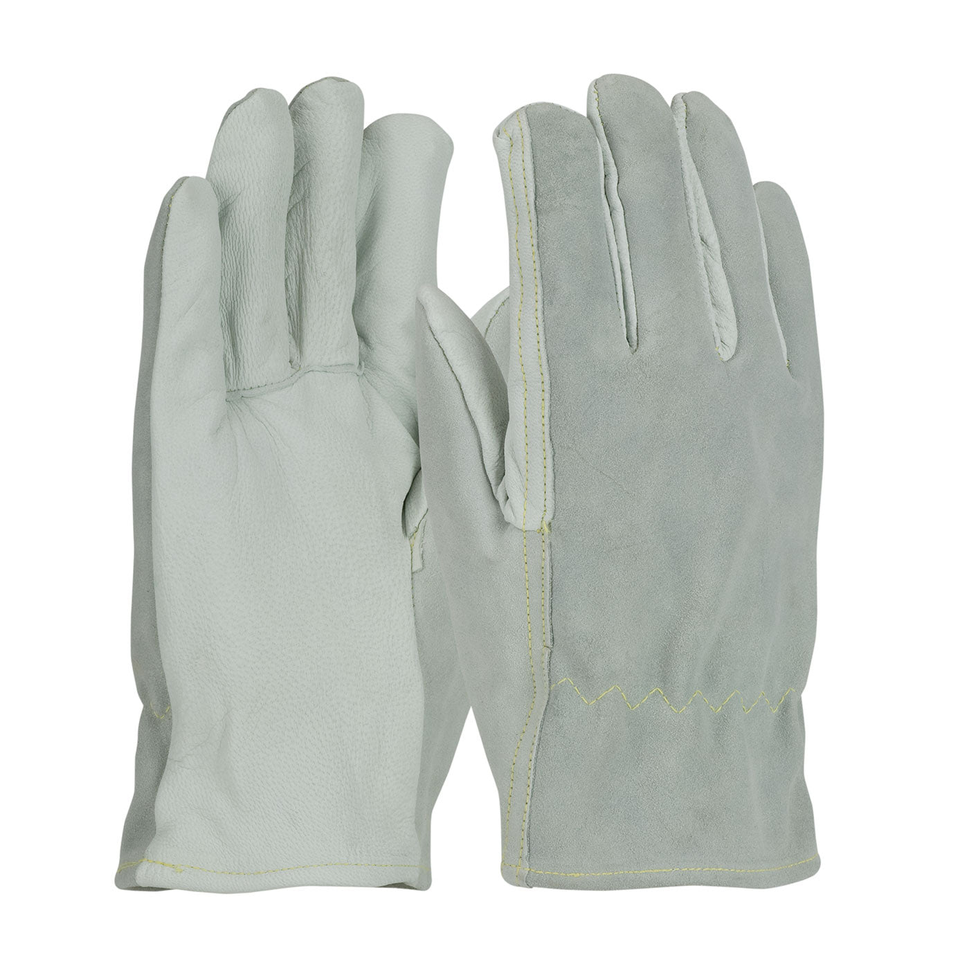 PIP 09-K3720 Leather Driver Gloves Goatskin Kevlar Natural