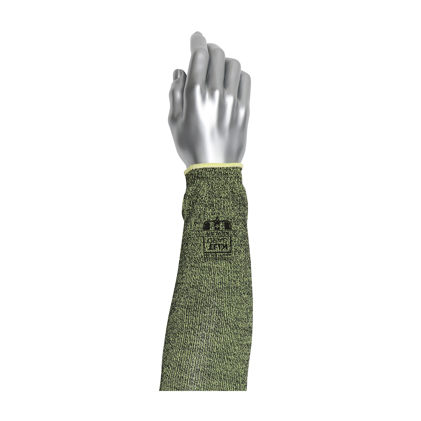 Kut Gard 10-KVSYBH Cut Resistant Sleeve Kevlar Blousy Green