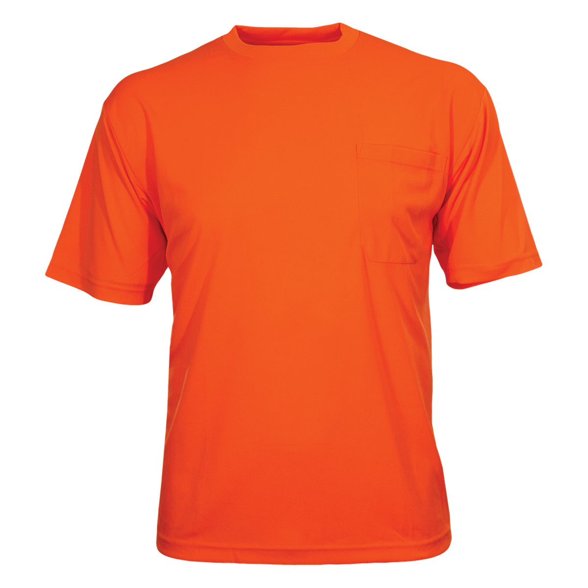 Reflective Apparel 100BNT Hi-Vis Safety Vest Moisture Wicking Orange