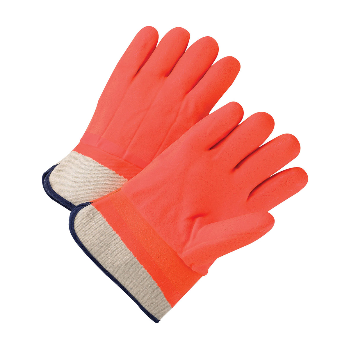 PIP 1017ORF Cold Protection Gloves PVC Insulated Waterproof Hi-Vis Orange