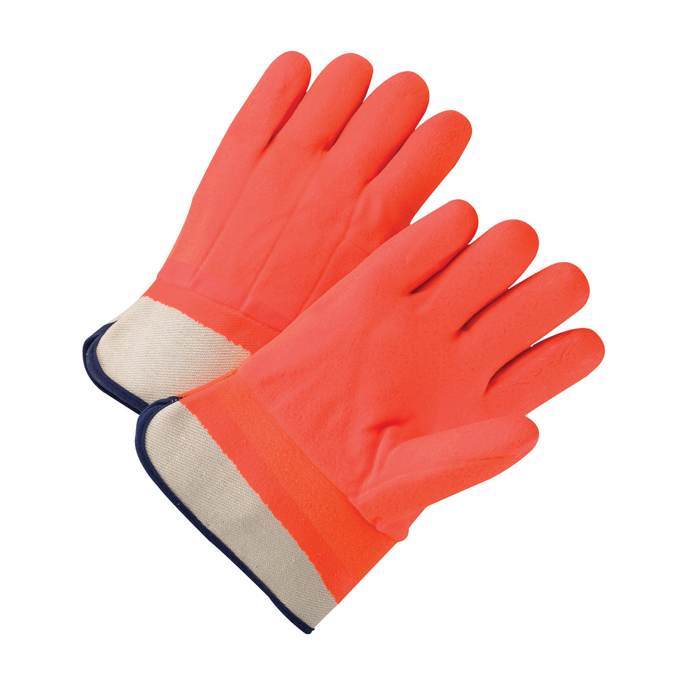 PIP 1017ORF Cold Protection Gloves PVC Insulated Waterproof Hi-Vis Orange