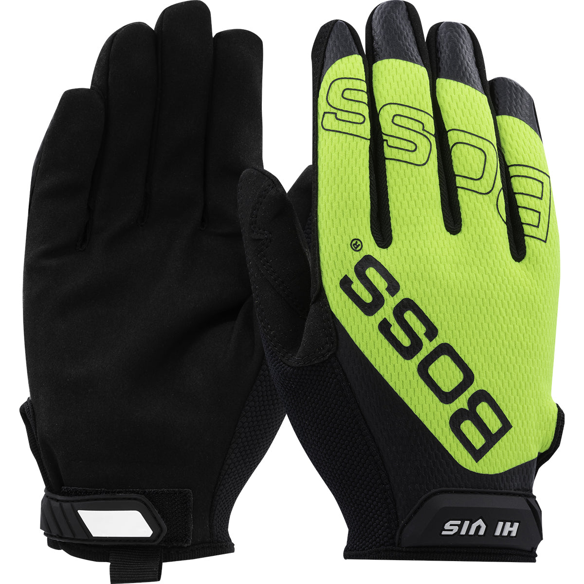 Boss 120-MV1230T High Performance Gloves Hi-Vis Microfiber Yellow