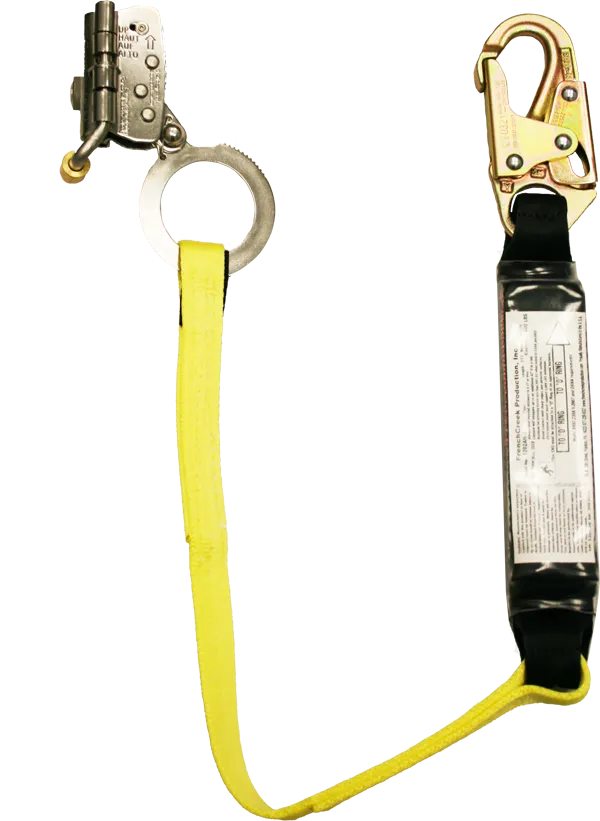French Creek Rope Grab Stainless Steel Shock-Absorbing Lanyard 1202AN-3