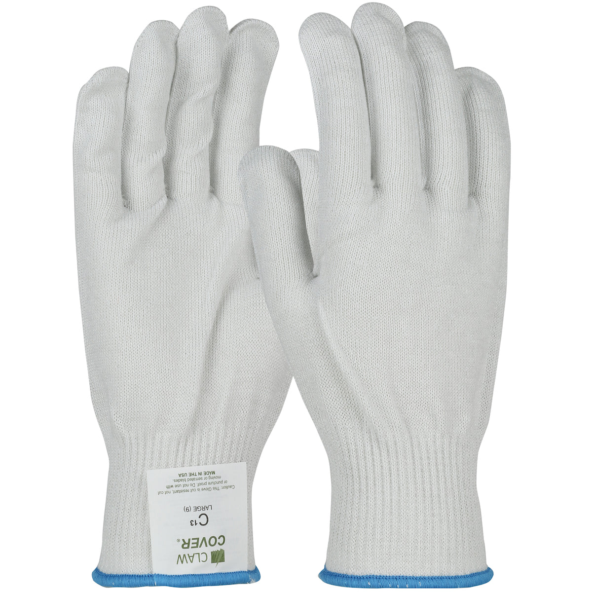 Claw Cover 13-231 Cut Resistant Gloves HPPE Steel White
