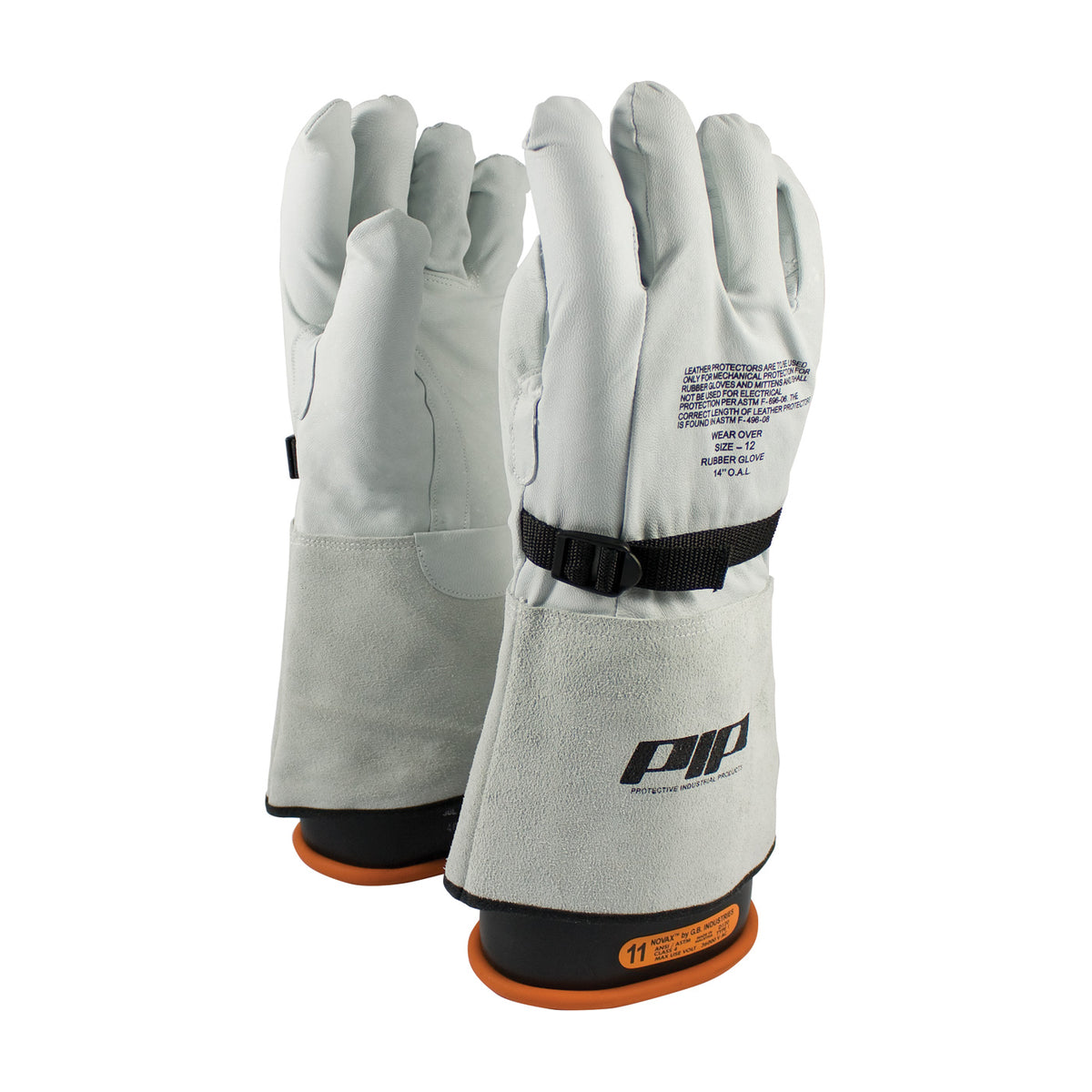 PIP 148-6000 Leather Glove Protector Goatskin Natural