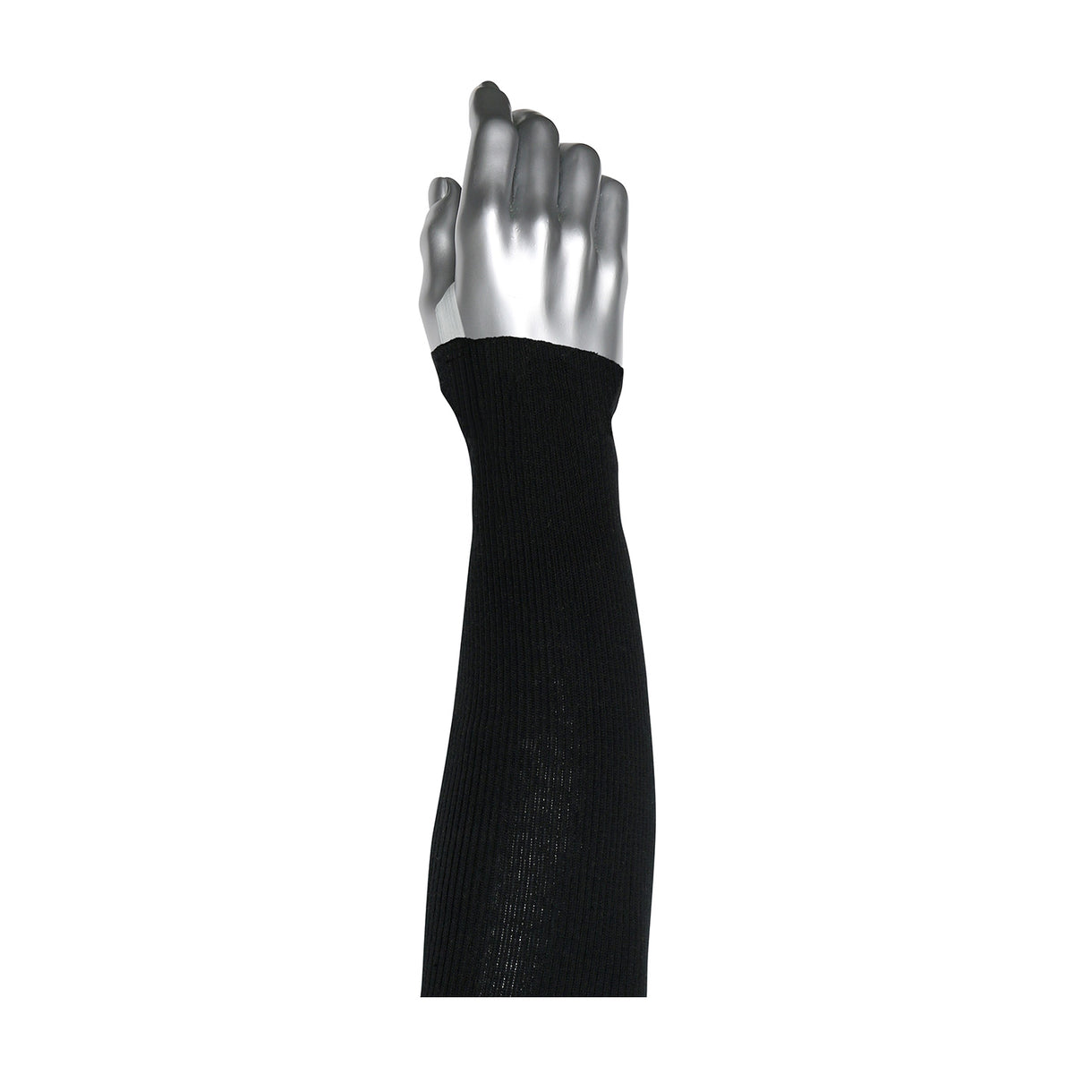Kut Gard 15-21PRIBPS-ET Cut Resistant Sleeve Pritex Antimicrobial Black