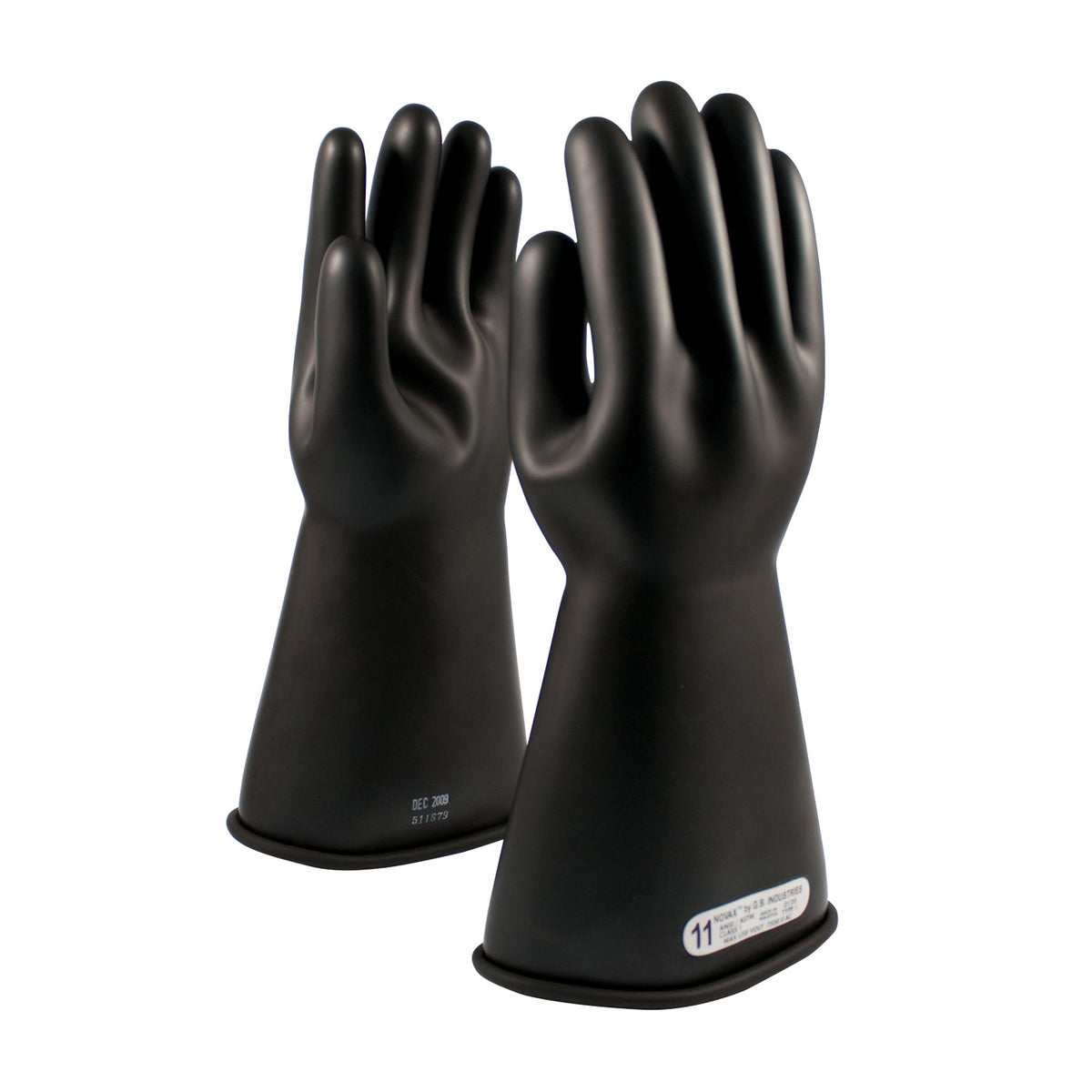 NOVAX 150-1-14 Electrical Safety Gloves Rubber Black