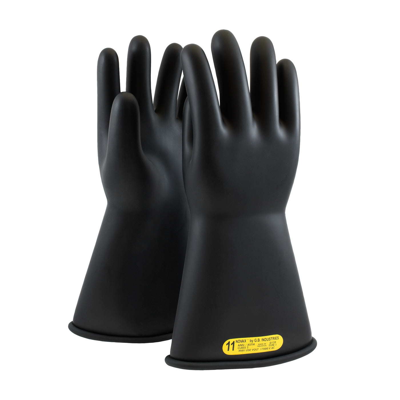 NOVAX 150-2-14 Electrical Safety Gloves Rubber Black
