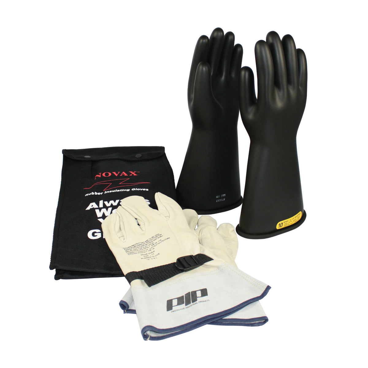NOVAX 150-SK-2 Electrical Safety Kit Cowhide Black