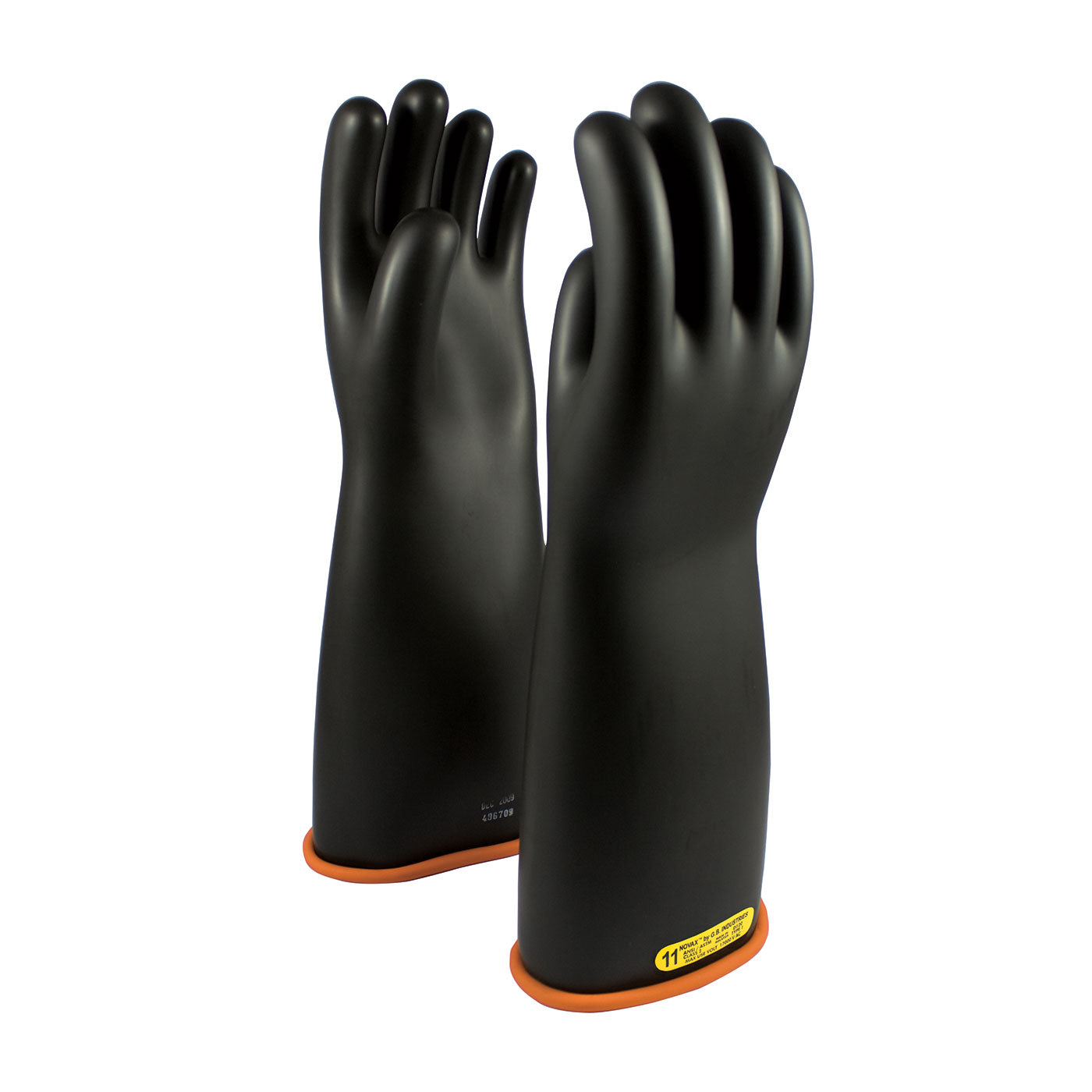 NOVAX 155-2-18 Electrical Safety Gloves Rubber Black