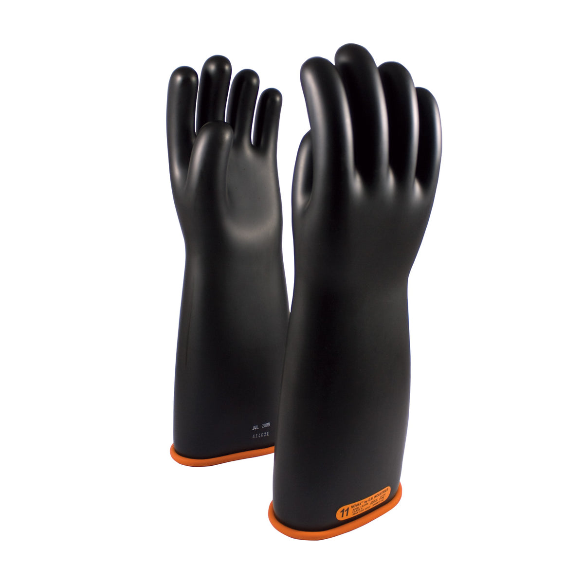 NOVAX 155-4-18 Electrical Safety Gloves Rubber Black