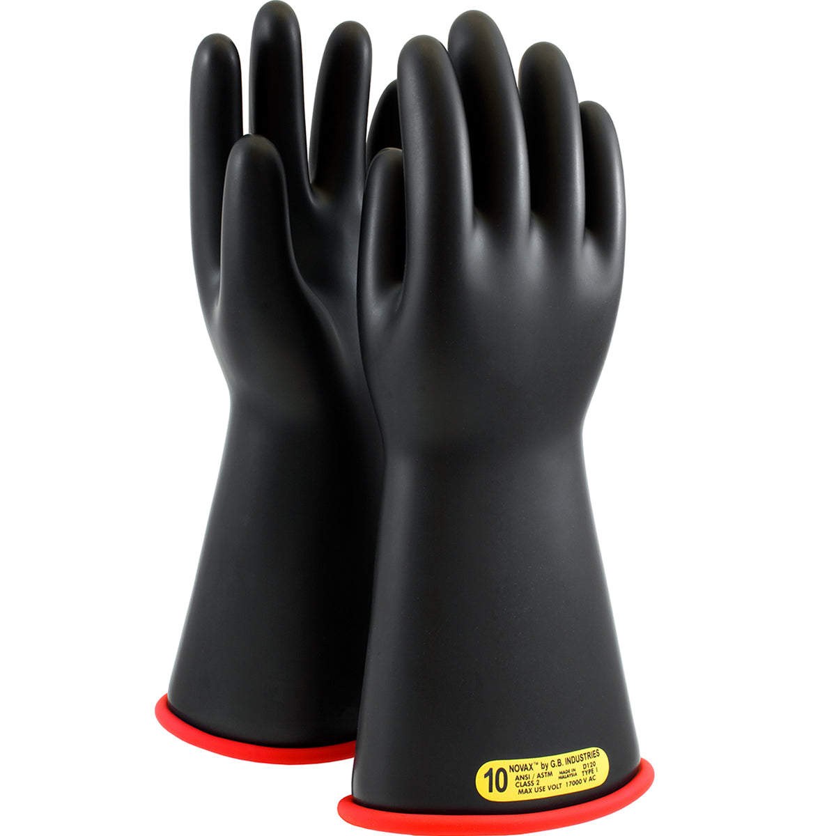 NOVAX 156-2-14 Insulating Gloves Black Red