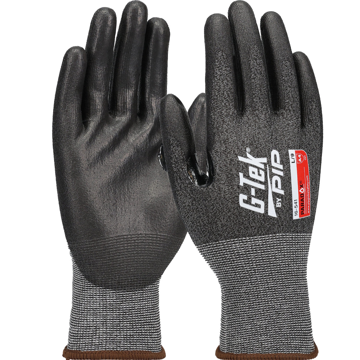 G-Tek 16-541 Cut Resistant Gloves PolyKor Blended Black