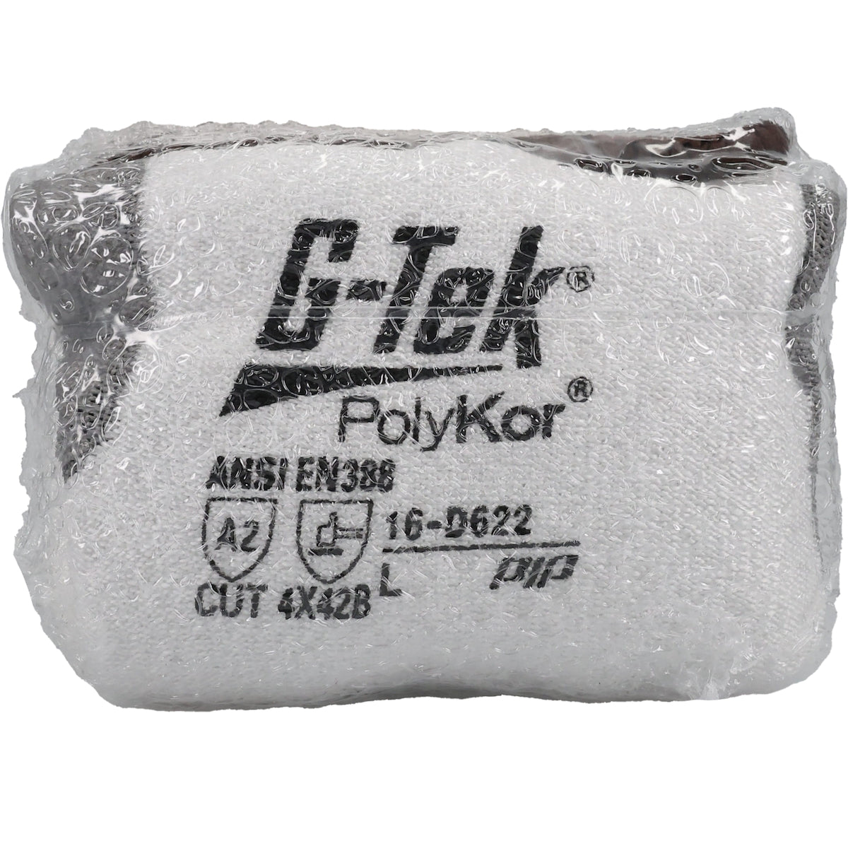 G-Tek 16-D622V Cut Resistant Gloves PolyKor Touchscreen Vend-Ready White