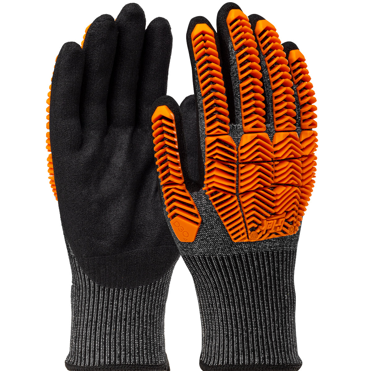 G-Tek 16-MPT630 High Performance Gloves PolyKor D3O Black