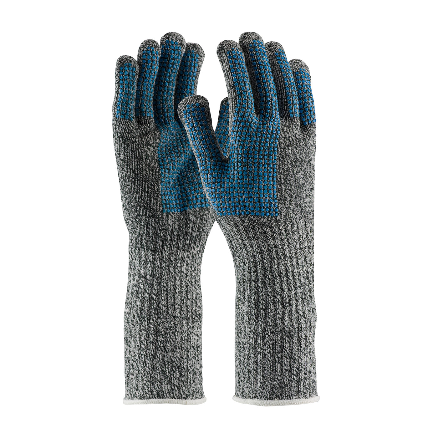Kut Gard 18-SD385 Cut Resistant Gloves Dyneema PVC Dot Gray