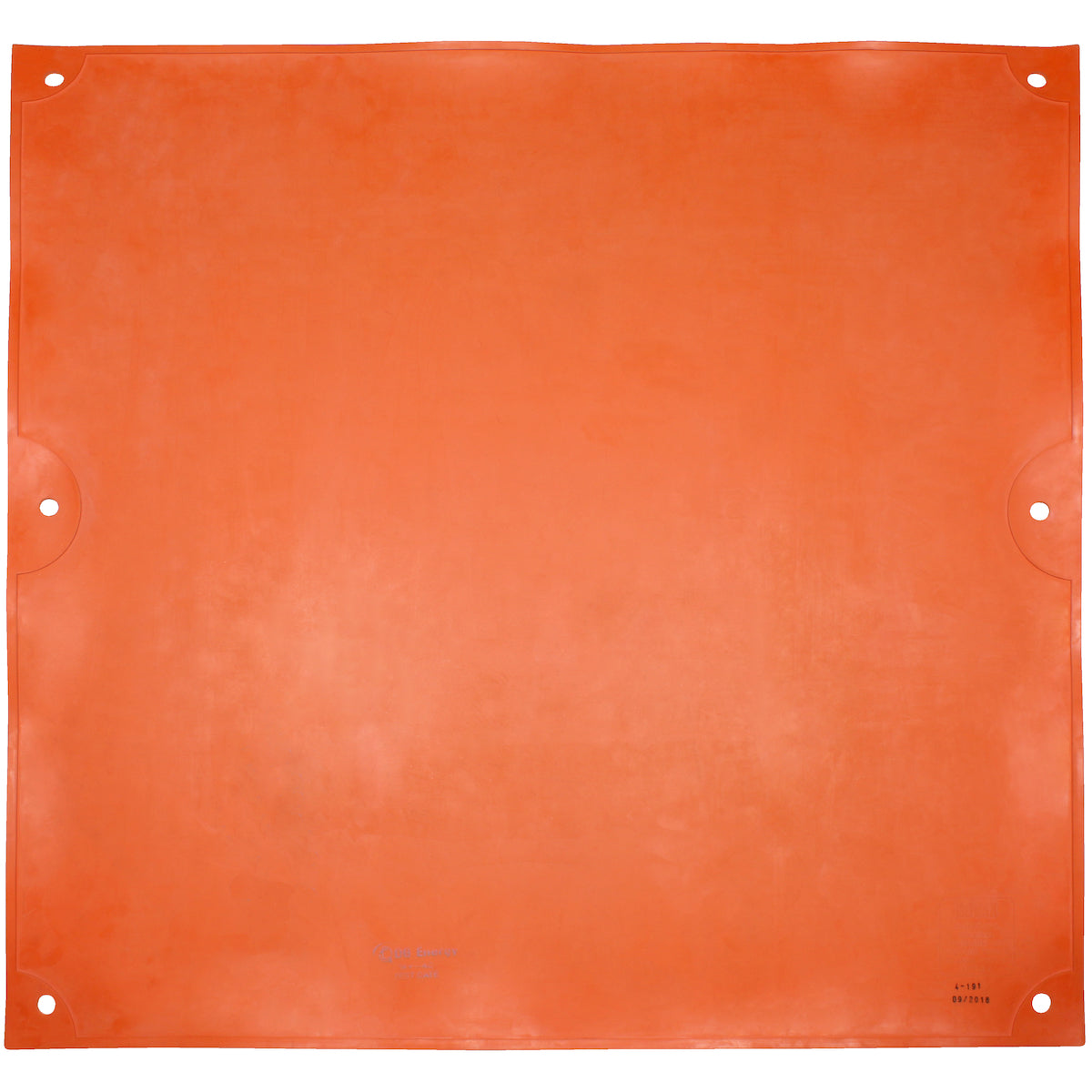 NOVAX 187-4 Electrical Insulating Blanket Class 4 Rubber Orange