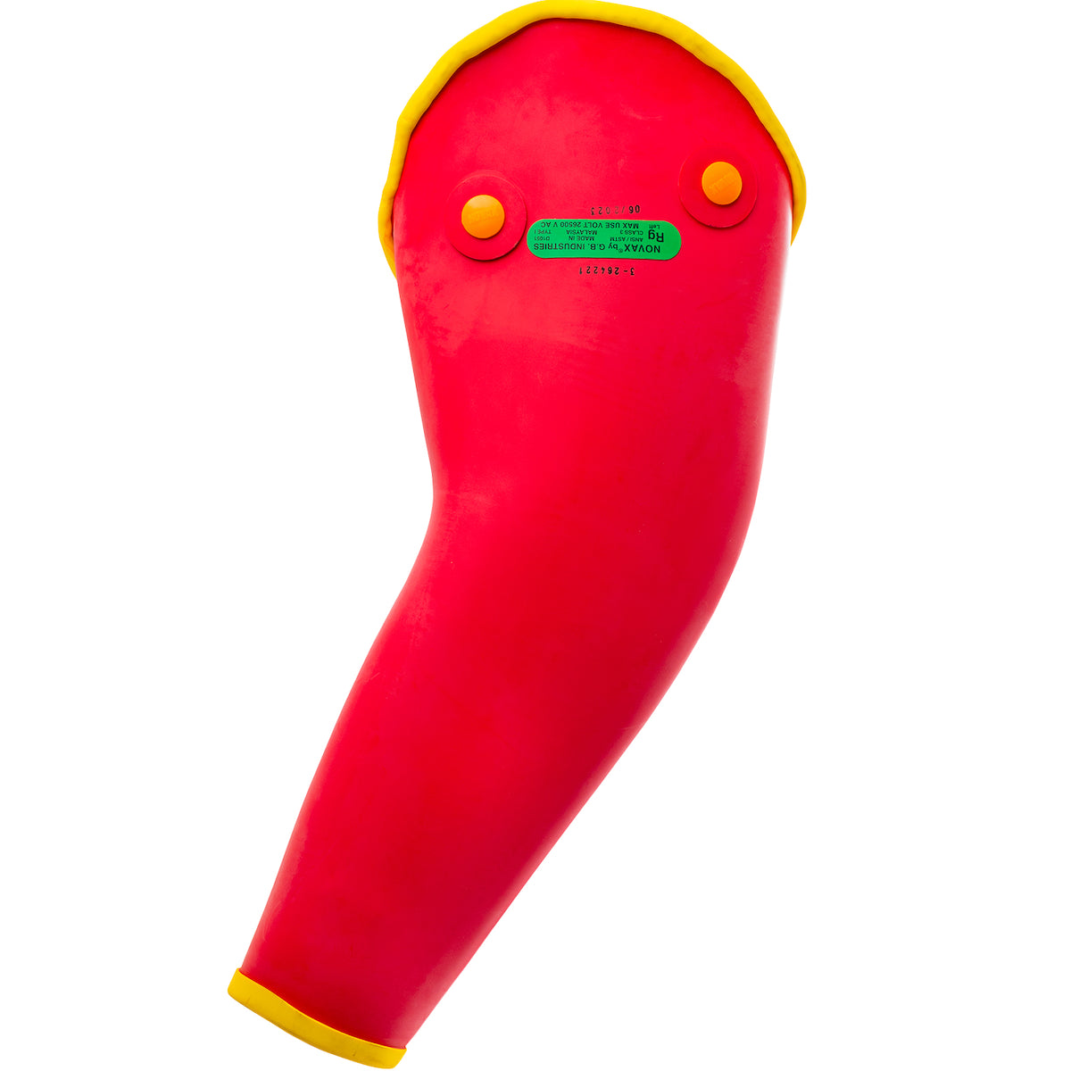 NOVAX 198-3 Rubber Insulating Sleeve Natural Rubber Red