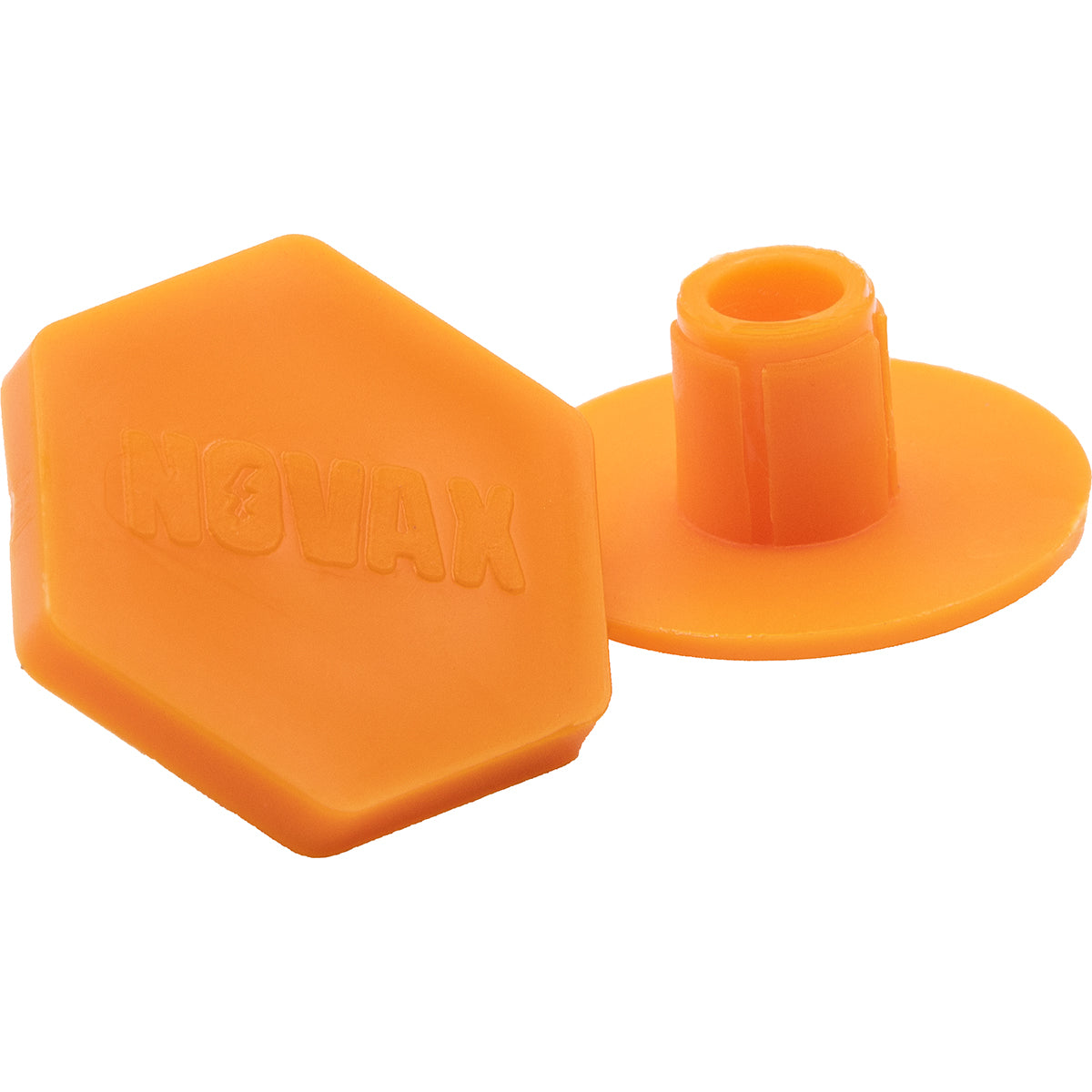 NOVAX 199-BUTTONS Rubber Insulating Sleeve Buttons Orange