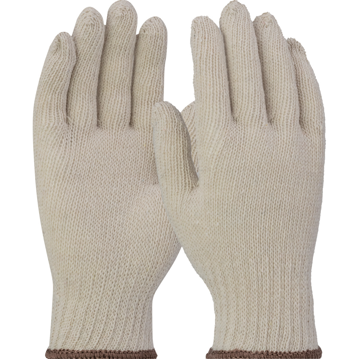 PIP 1JC1200 Seamless Knit Gloves Cotton Natural