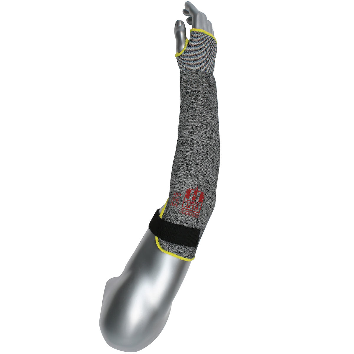 Kut Gard 20-S13ATA Cut Resistant Sleeve HPPE Blend Velcro Gray