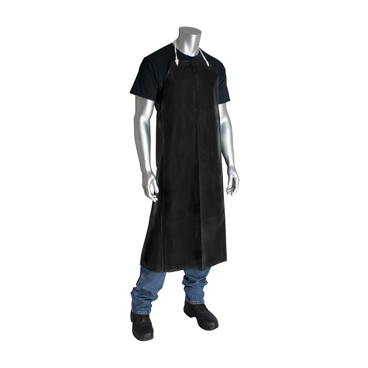 PIP 200-12501 Neoprene Apron Chemical Resistant Black