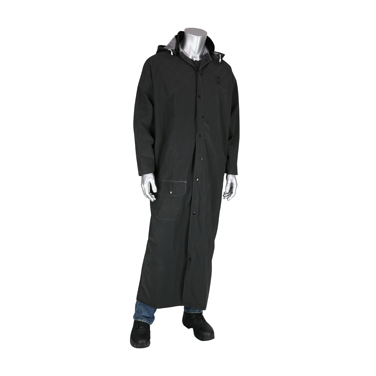 PIP 201-322 Raincoat PVC Premium Black