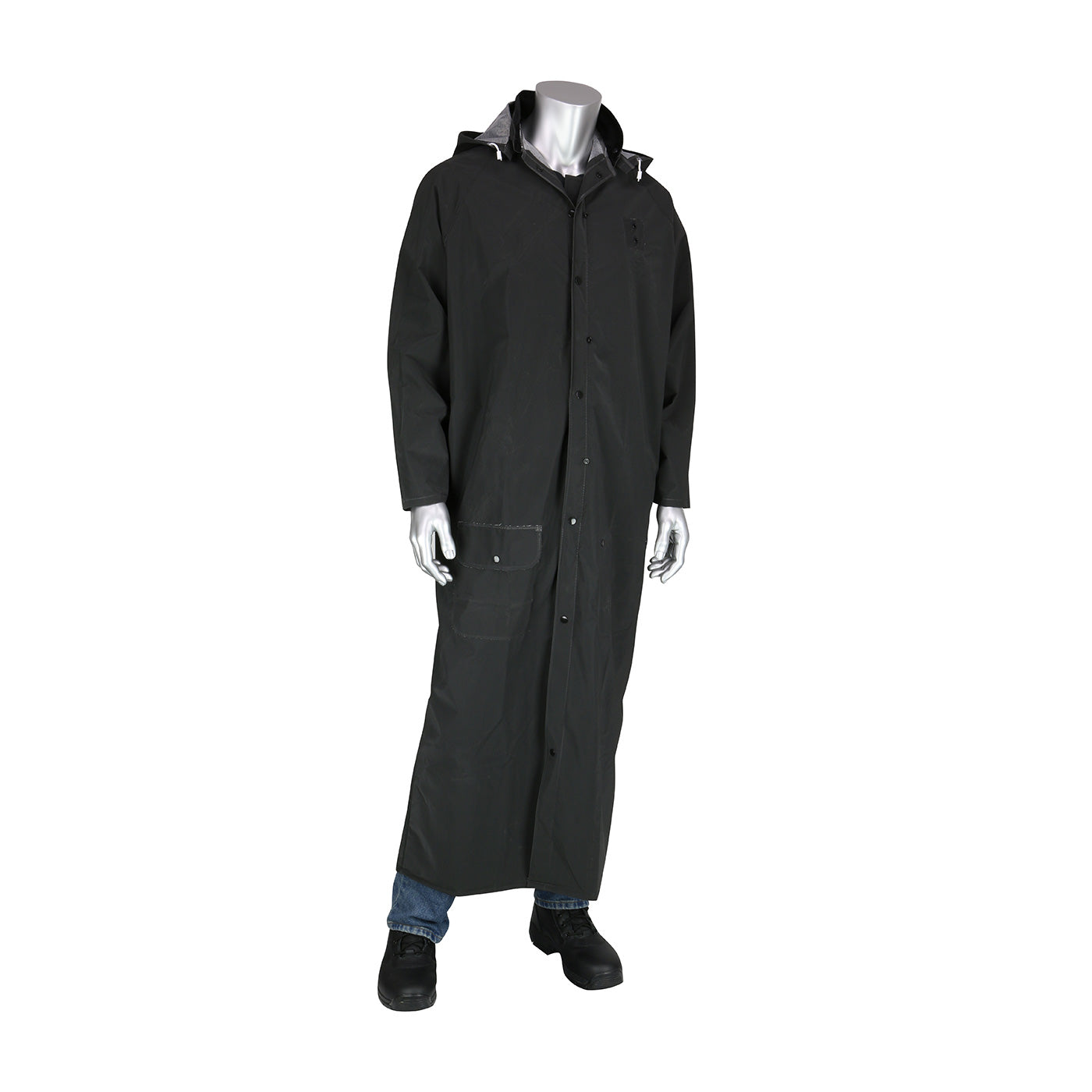PIP 201-322 Raincoat PVC Premium Black