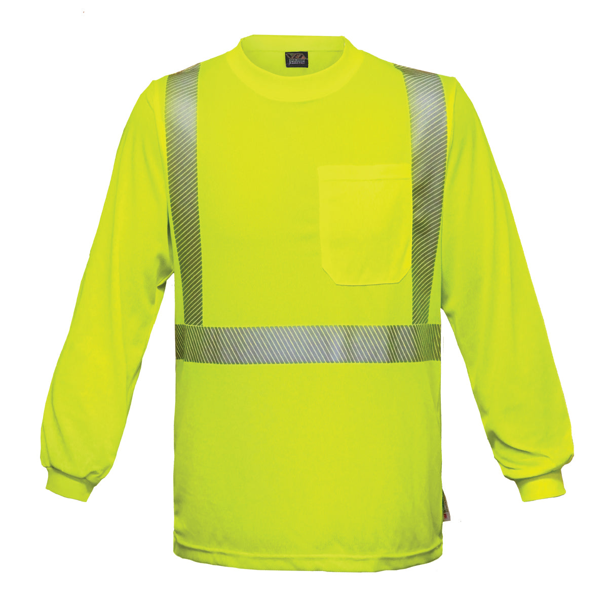 Reflective Apparel 202CT Hi-Vis Safety Vest Moisture Wicking Yellow