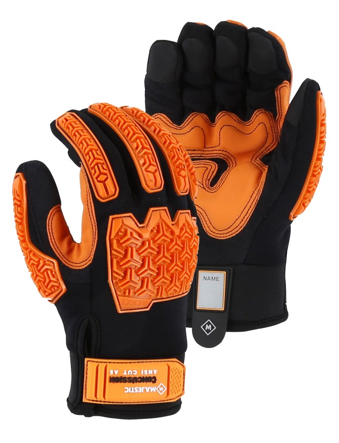 Knucklehead Cut Resistant Mechanics Glove with D3O Impact Protection &amp; Palm Padding A5 - 12 Pairs