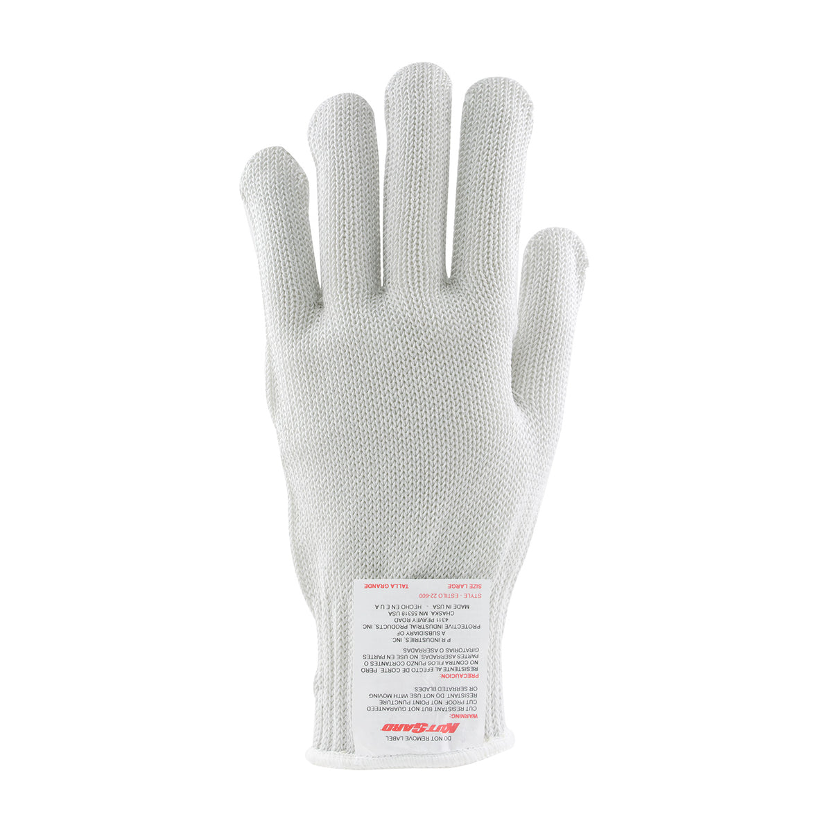 Claw Cover 22-600 Cut Resistant Gloves PolyKor White