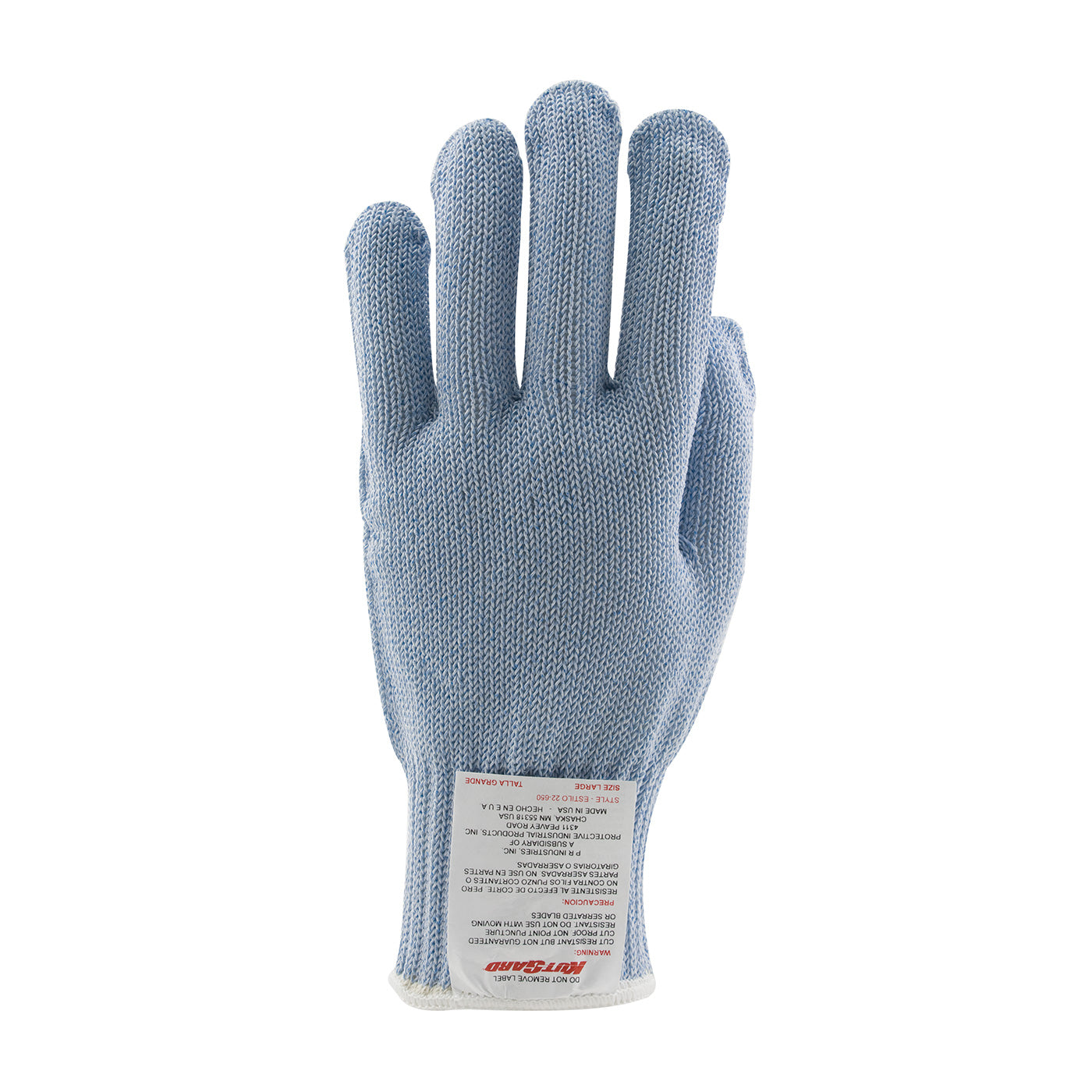 Claw Cover 22-650 Cut Resistant Gloves PolyKor Blue