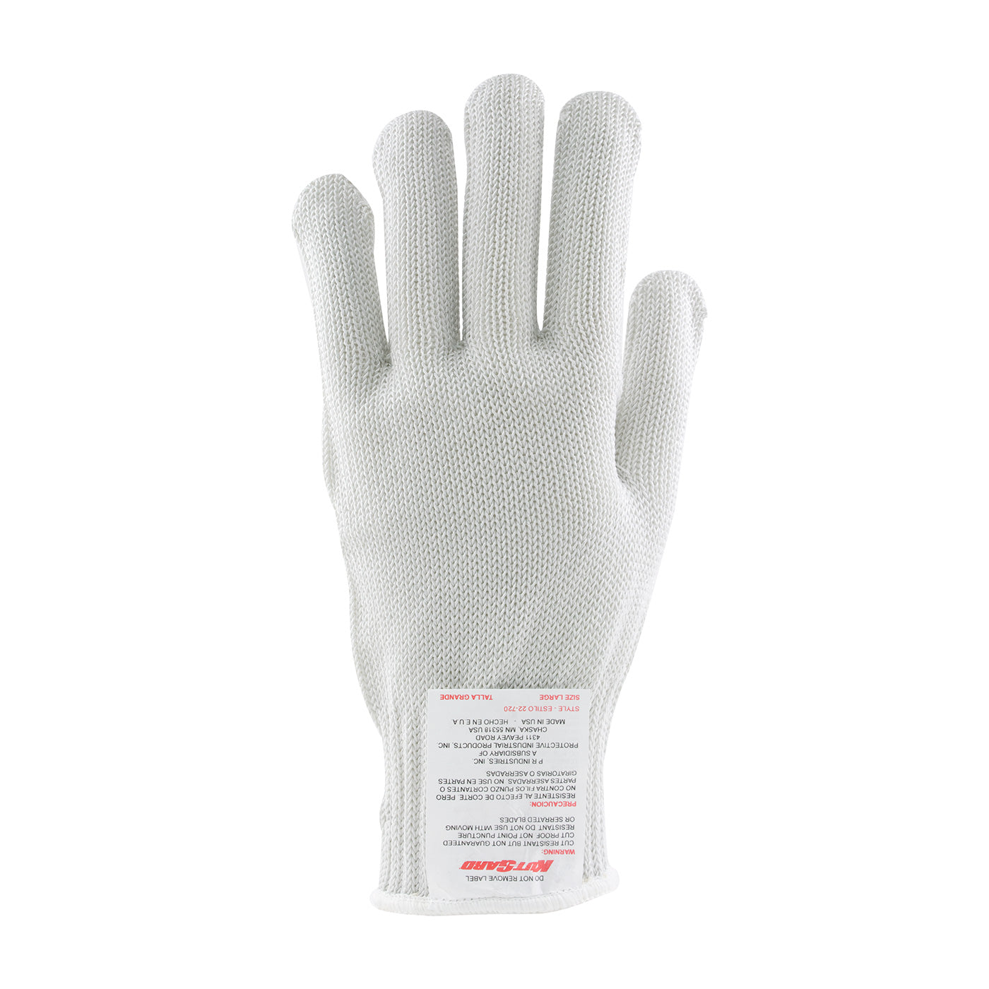 Claw Cover 22-720 Cut Resistant Gloves PolyKor Antimicrobial White
