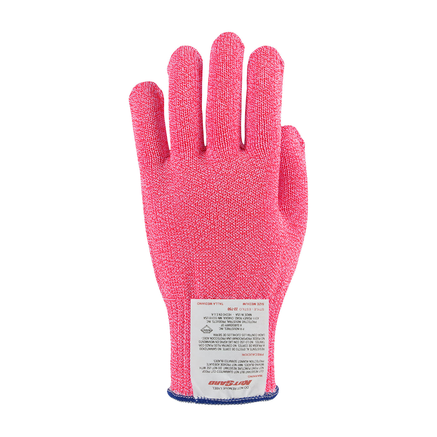 Claw Cover 22-750NP Cut Resistant Gloves Dyneema Antimicrobial Neon Pink