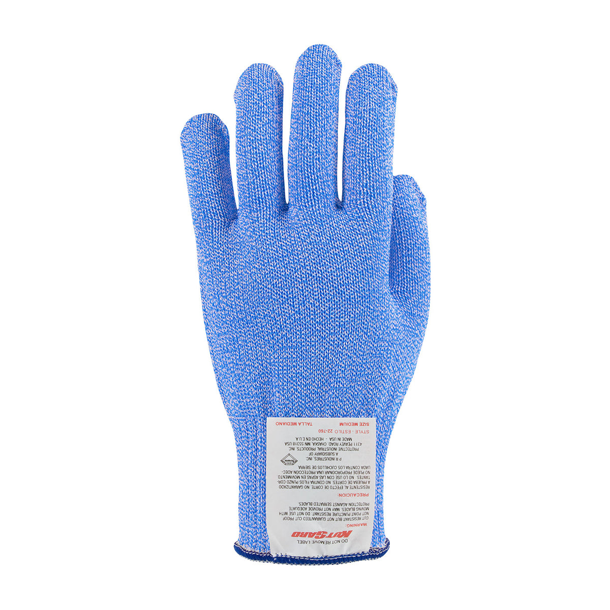 Claw Cover 22-760BB Cut Resistant Gloves Dyneema Antimicrobial Blue