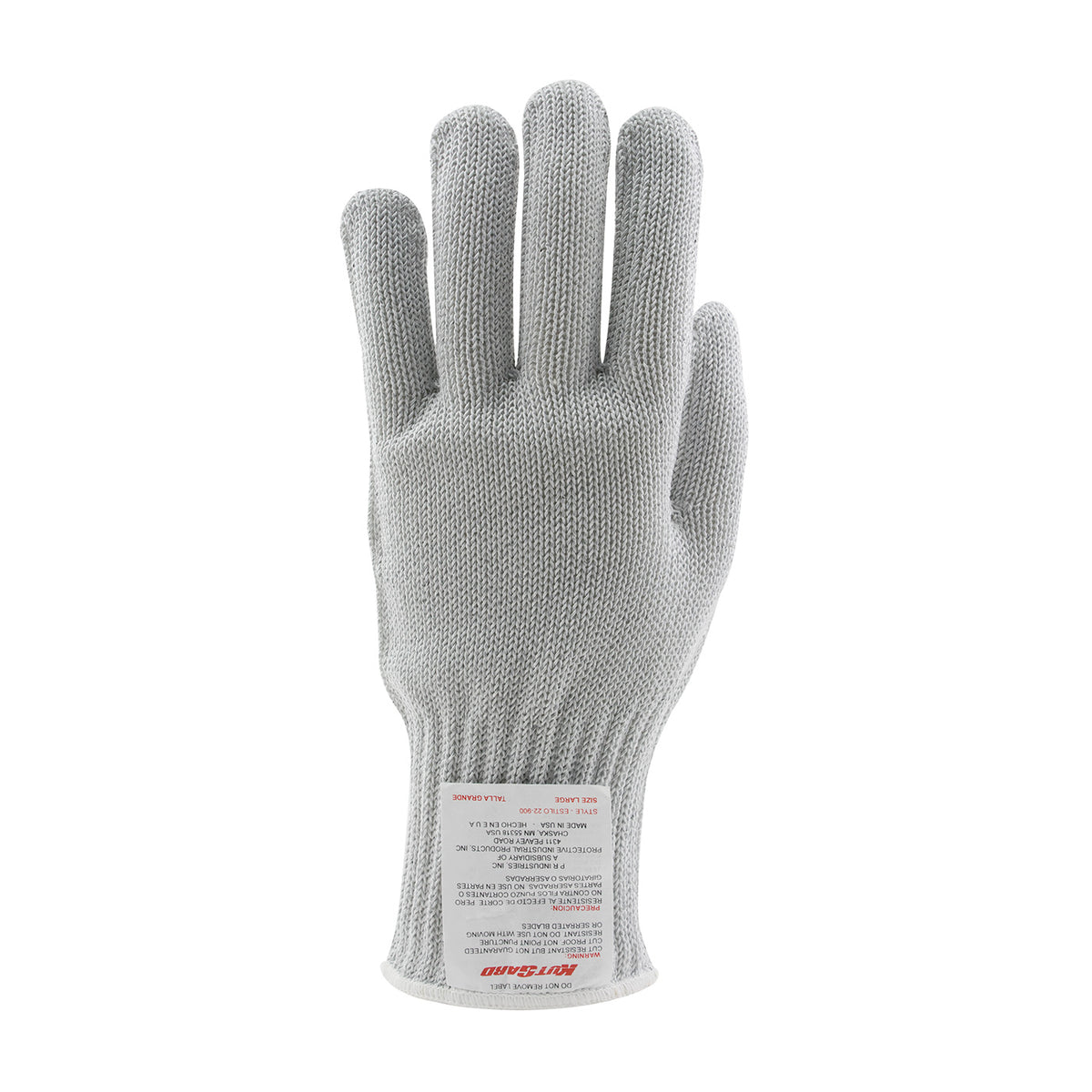 Claw Cover 22-900 Cut Resistant Gloves Dyneema Antimicrobial Gray