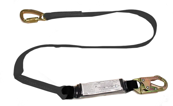 French Creek 22456AW Shock Absorbing Tie-Back Lanyard