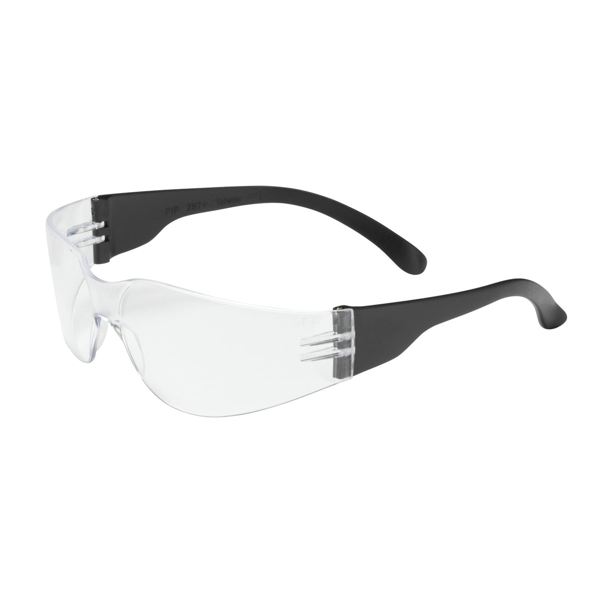 Bouton Optical 250-00-0000 Safety Glasses Rimless Black