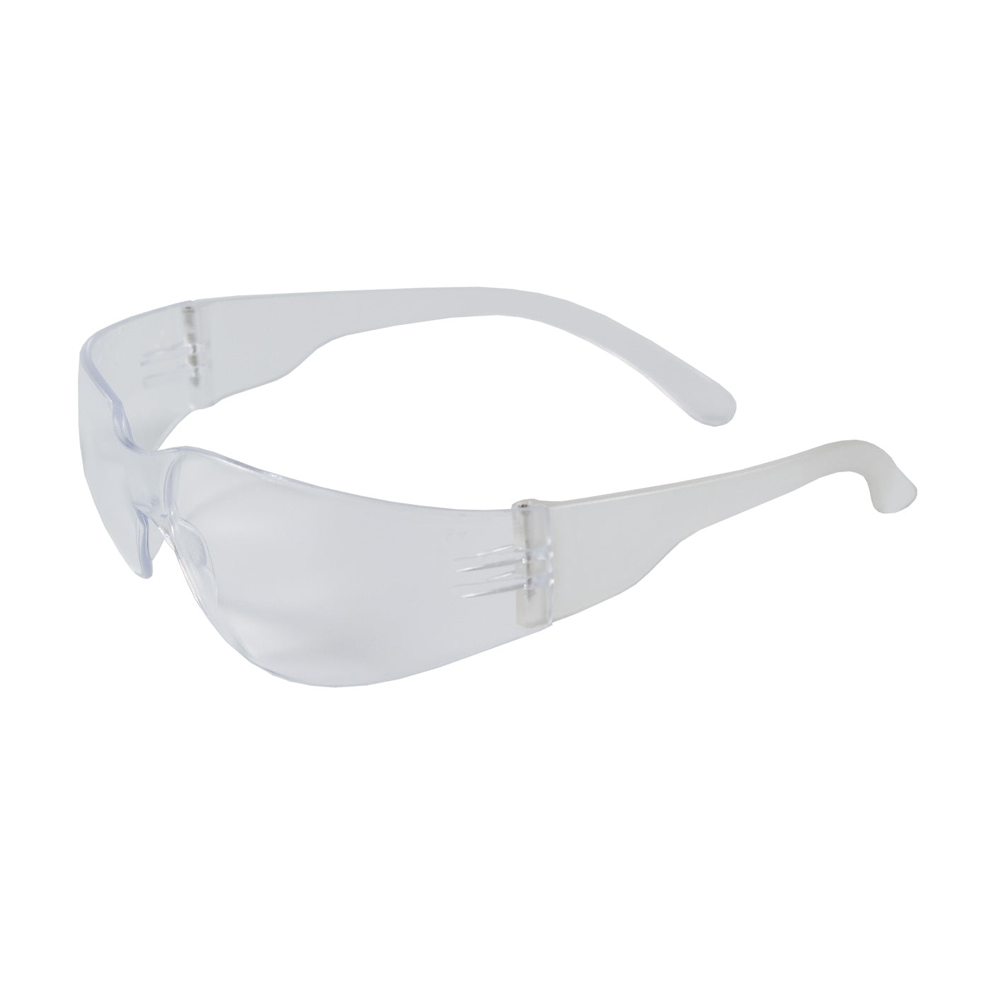 Bouton Optical 250-00-0900 Safety Glasses Rimless Anti-Scratch Clear