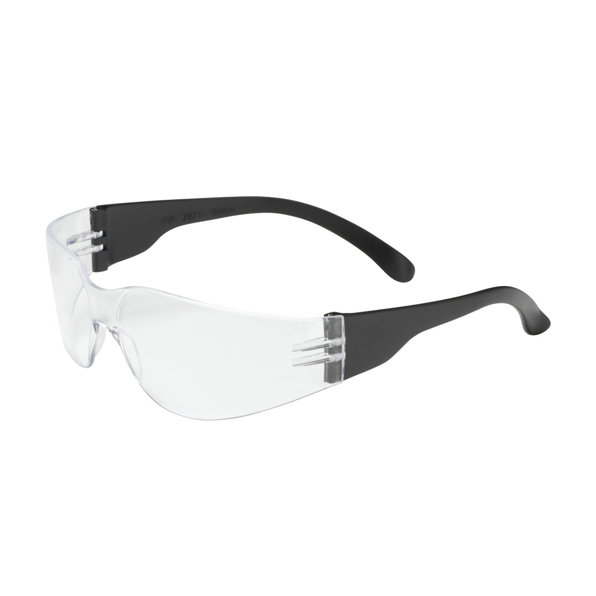 Bouton Optical 250-00-0920 Safety Glasses Rimless Anti-Fog Black