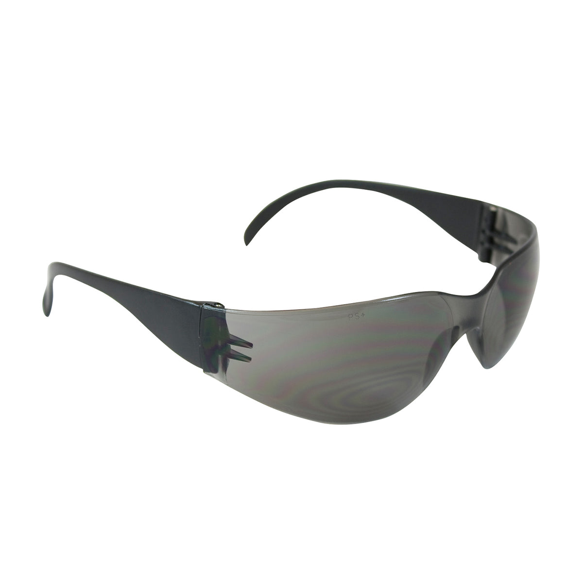Bouton Optical 250-01-0001 Safety Glasses Polycarbonate Anti-Scratch Black