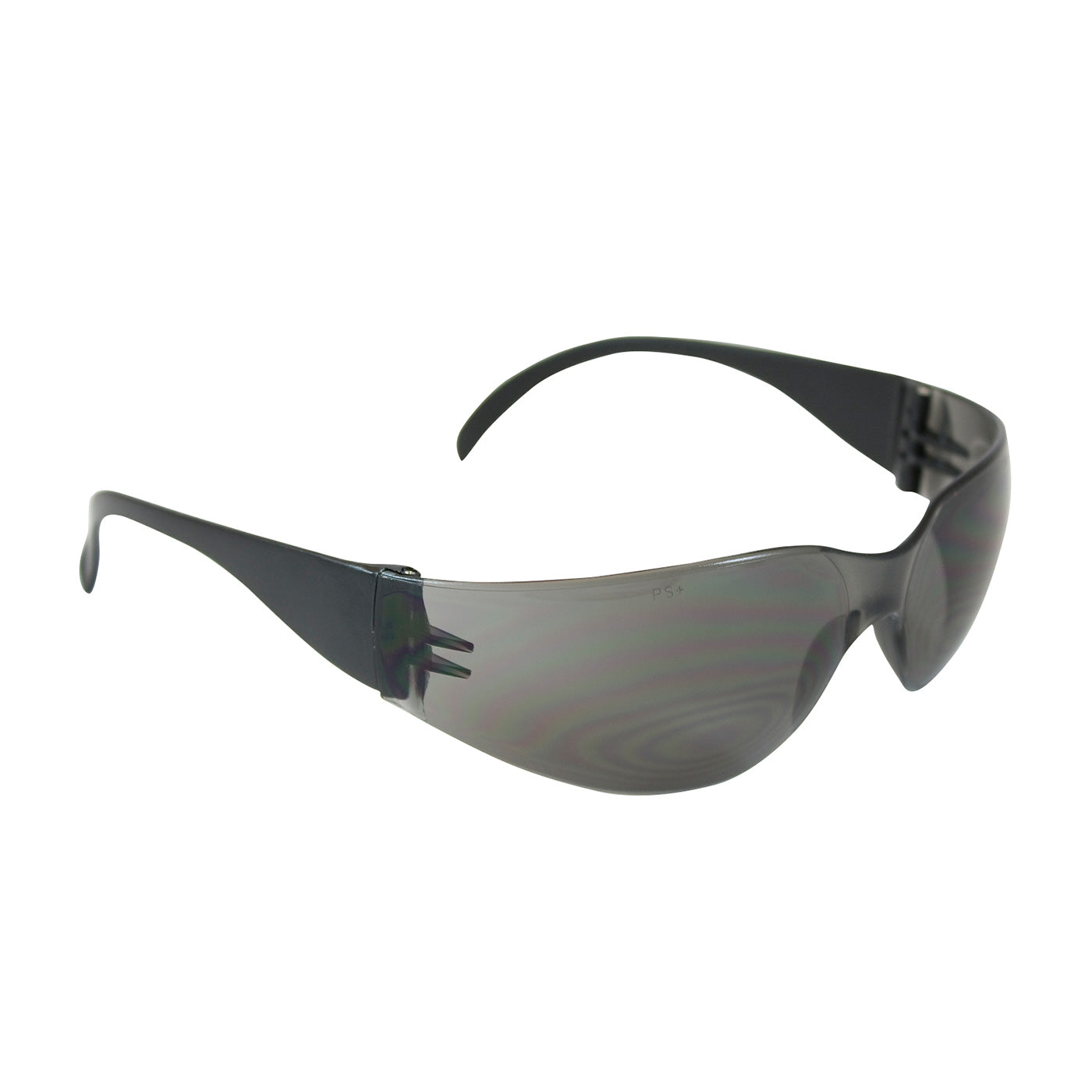 Bouton Optical 250-01-0001 Safety Glasses Polycarbonate Anti-Scratch Black