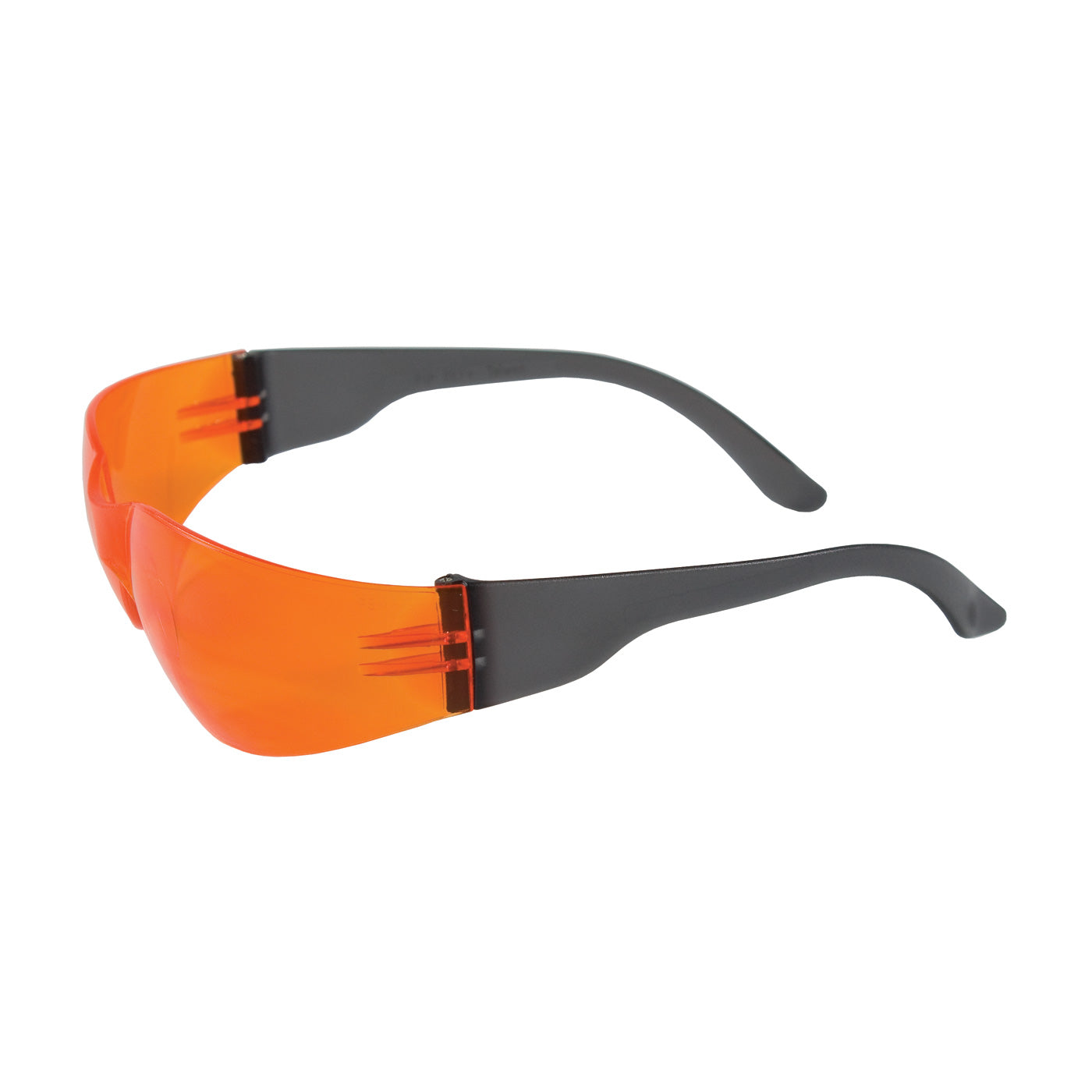 Bouton Optical 250-01-0004 Safety Glasses Polycarbonate Anti-Scratch Black