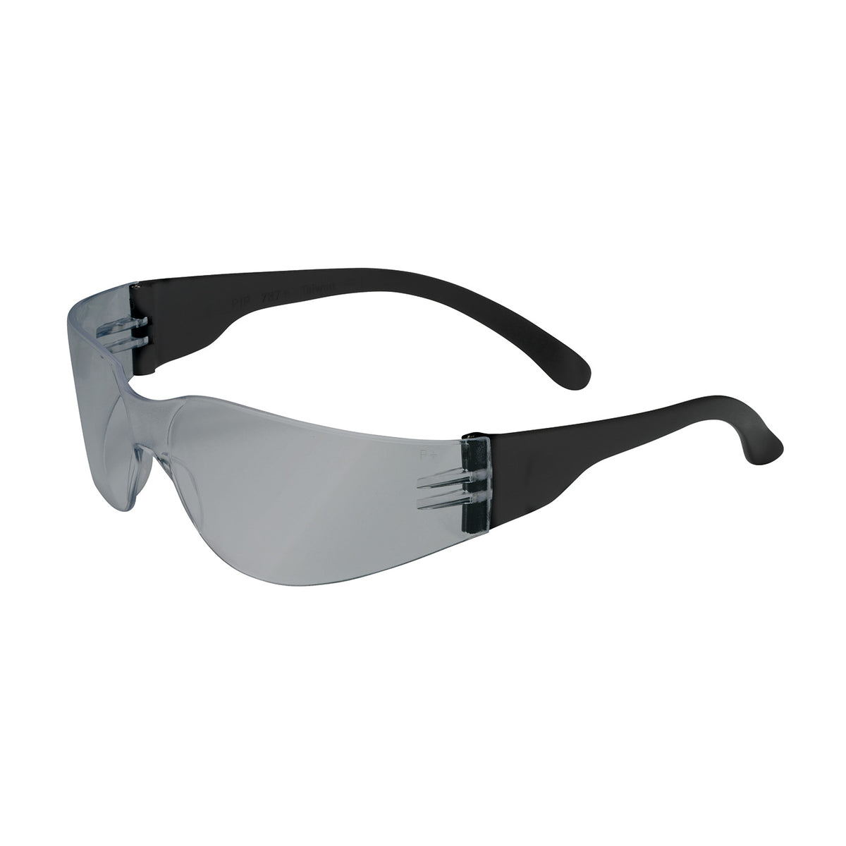 Bouton Optical 250-01-0005 Safety Glasses Polycarbonate Anti-Scratch Black
