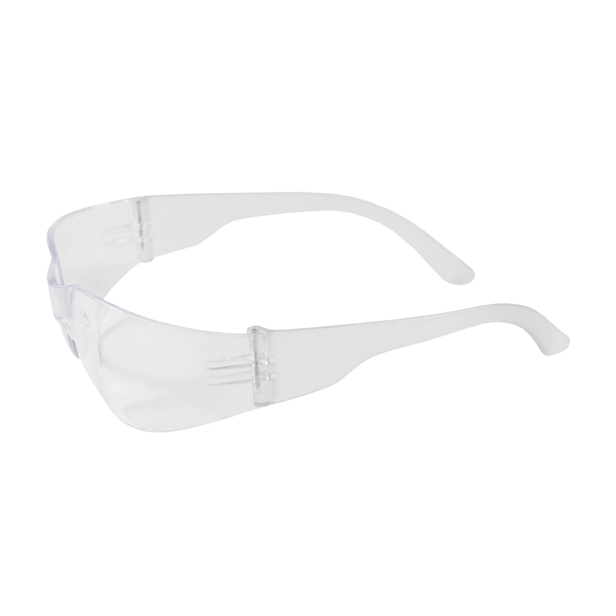 Bouton Optical 250-01-0900 Safety Glasses Polycarbonate Rimless Clear