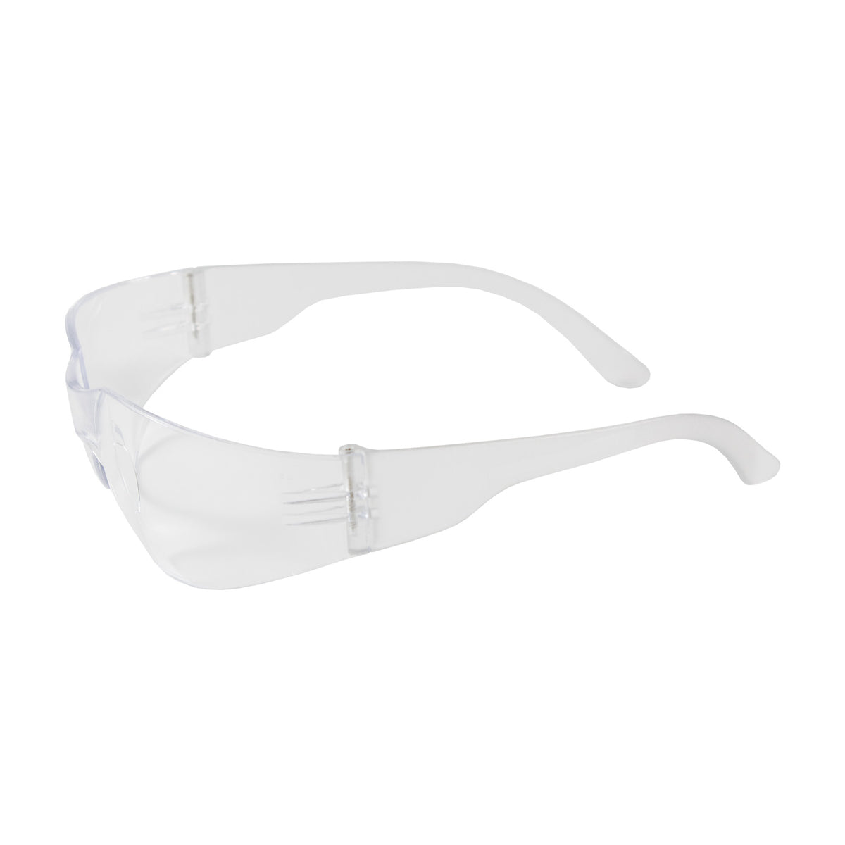 Bouton Optical 250-01-0980 Safety Glasses Polycarbonate Rimless Clear