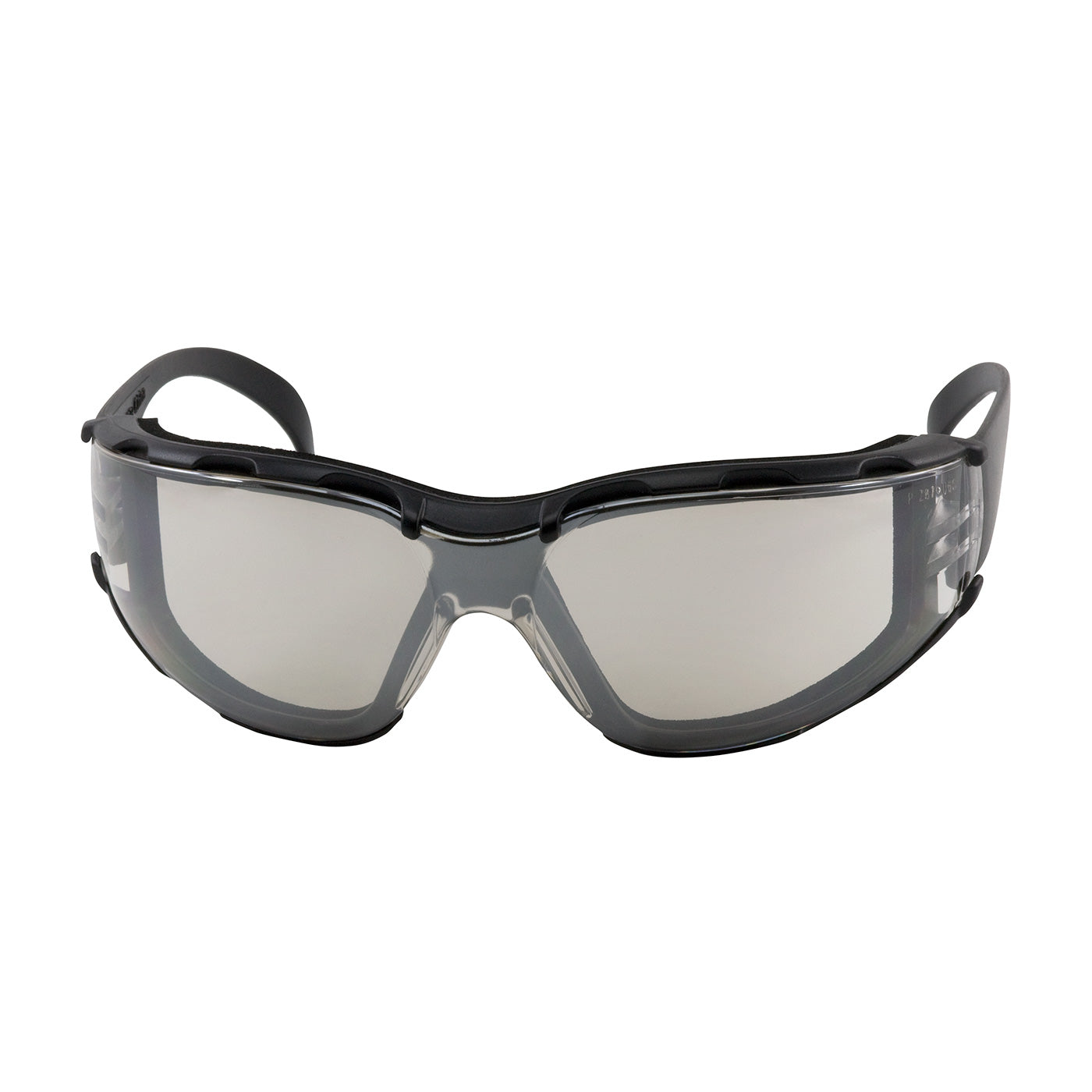 Bouton Optical 250-01-F022 Safety Glasses Polycarbonate Anti-Fog Black
