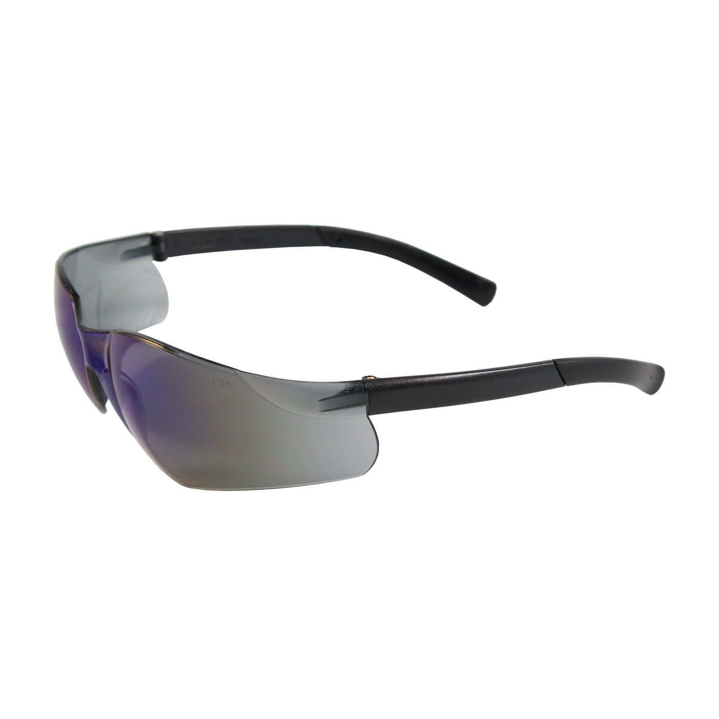 Bouton Optical 250-06-0006 Safety Glasses Blue Mirror Anti-Scratch