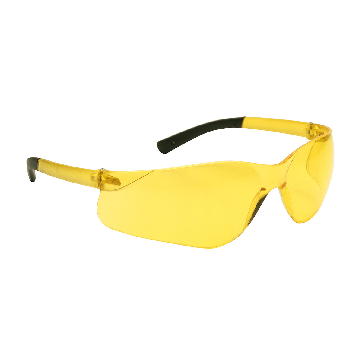 Bouton Optical 250-06-5509 Safety Glasses Rimless Amber Lens