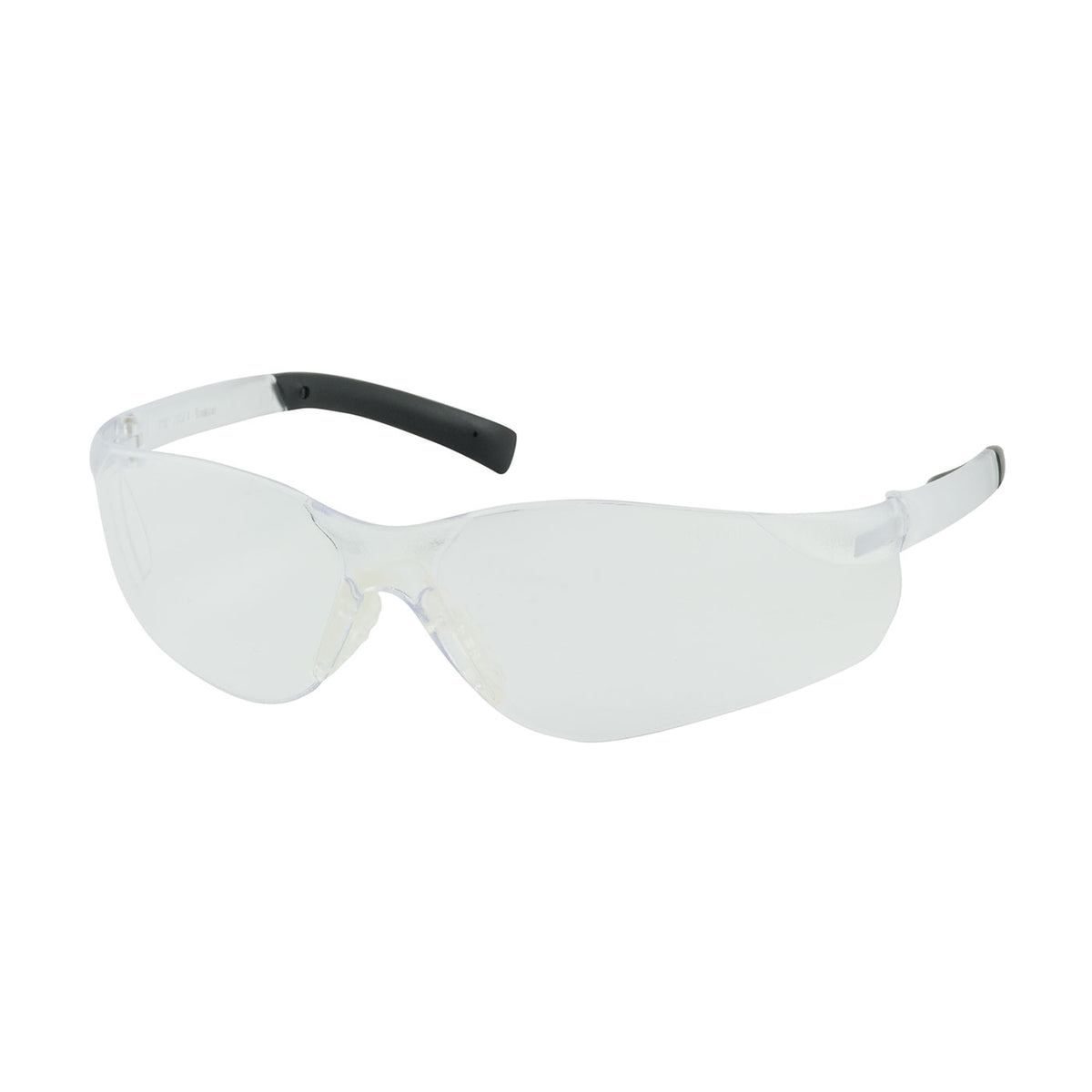 Zenon Z14SN™ 250-08-0000 Rimless Safety Glasses with Clear Temple, Clear Lens and Anti-Scratch Coating